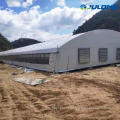 Single Span Poultry Greenhouse for Chicken Farm